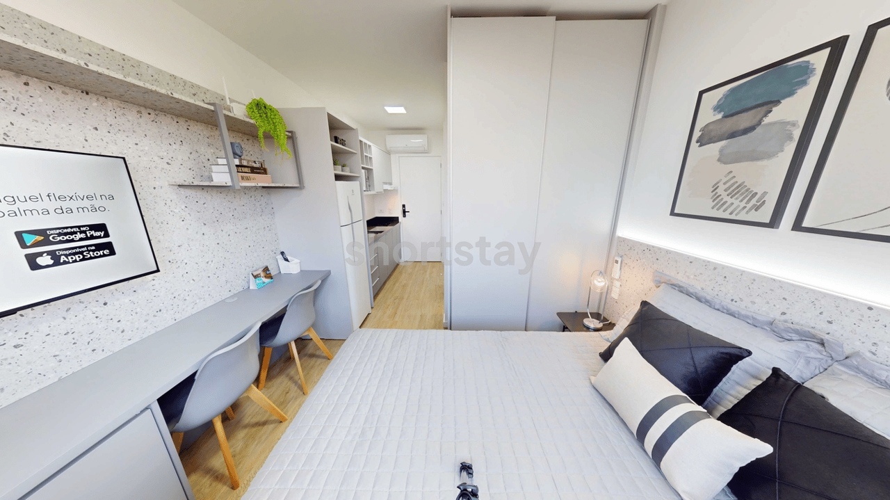 Elysia — studio mobiliado, Centro, Curitiba - 2