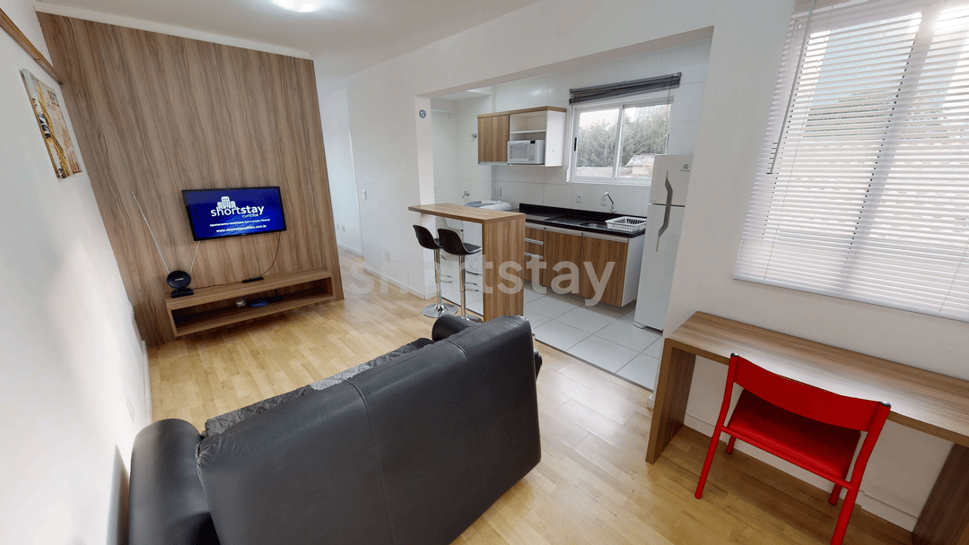 Leonardo — studio mobiliado, Alto da Rua XV, Curitiba - 1