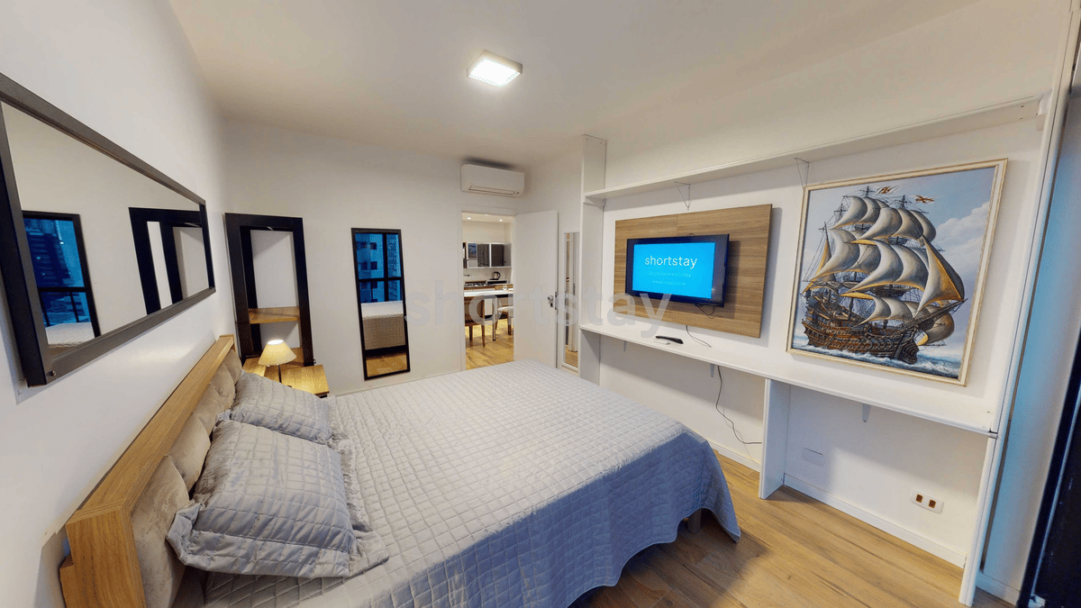 Metropolitan — apartamento mobiliado de 1 quarto, Centro, Curitiba - 3