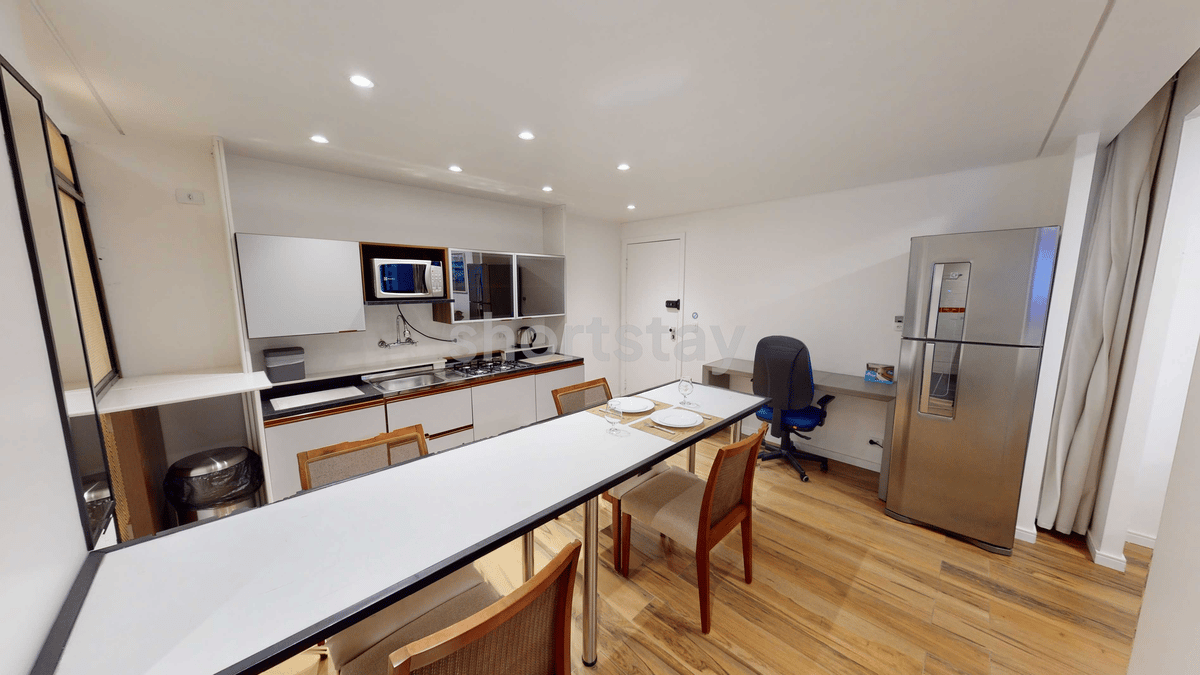 Metropolitan — apartamento mobiliado de 1 quarto, Centro, Curitiba - 2