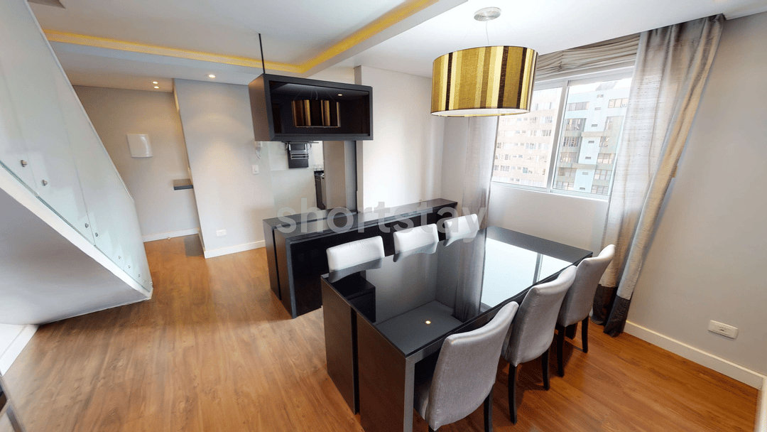 Residencial Leal — departamento amueblado de 1 cuarto, Centro, Curitiba - 2