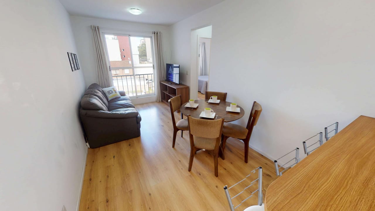 Via Lactea — furnished 2-bedroom apartment, Centro, Curitiba - 4