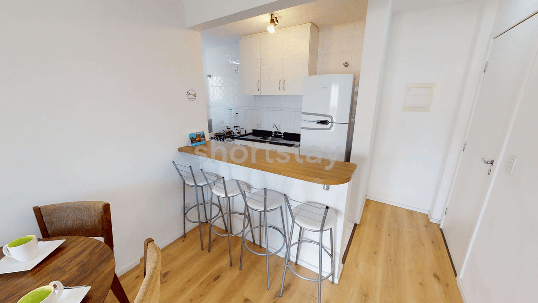 Via Lactea — furnished 2-bedroom apartment, Centro, Curitiba - 2