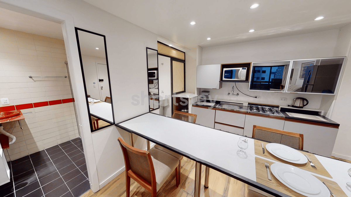 Metropolitan — apartamento mobiliado de 1 quarto, Centro, Curitiba – foto 1