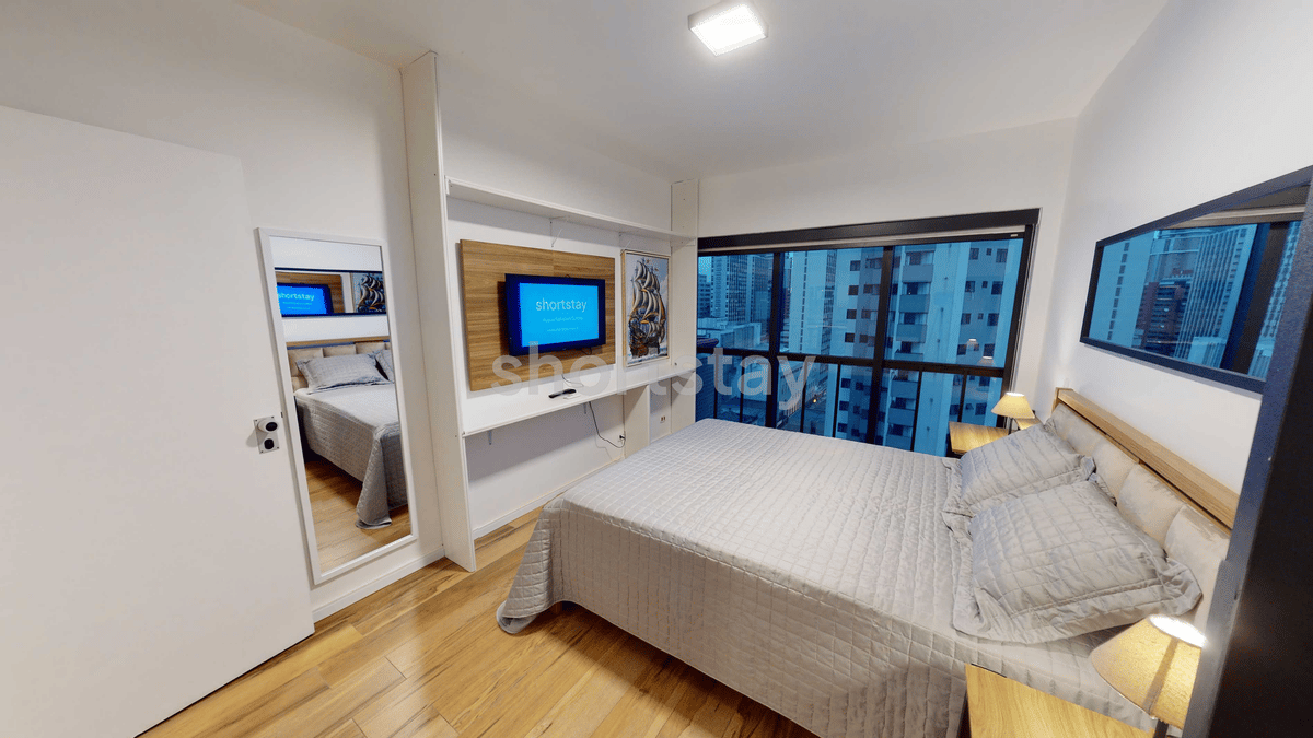 Metropolitan — apartamento mobiliado de 1 quarto, Centro, Curitiba – foto 4