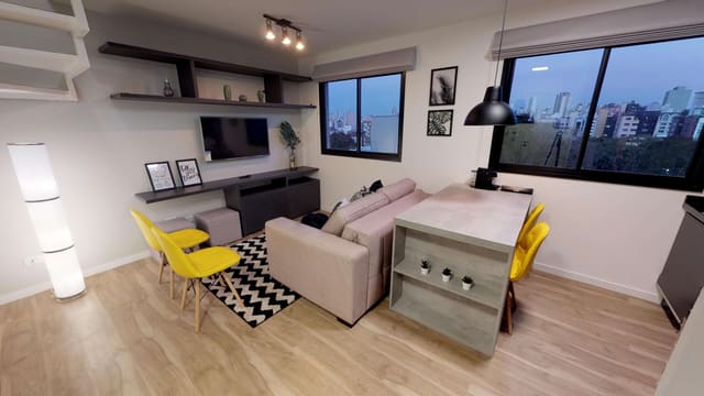 Easy Life Brigadeiro — apartamento mobiliado de 1 quarto, Centro, Curitiba