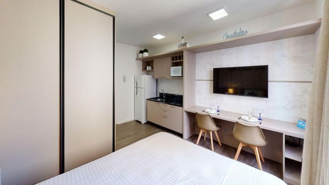 Princess Residence — studio mobiliado, Centro, Curitiba